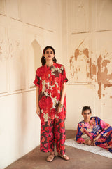 Brown Moroccan Sequin Co-ord Set