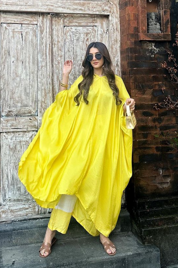 Meher Taluja in Wild Ginger Kaftan Set