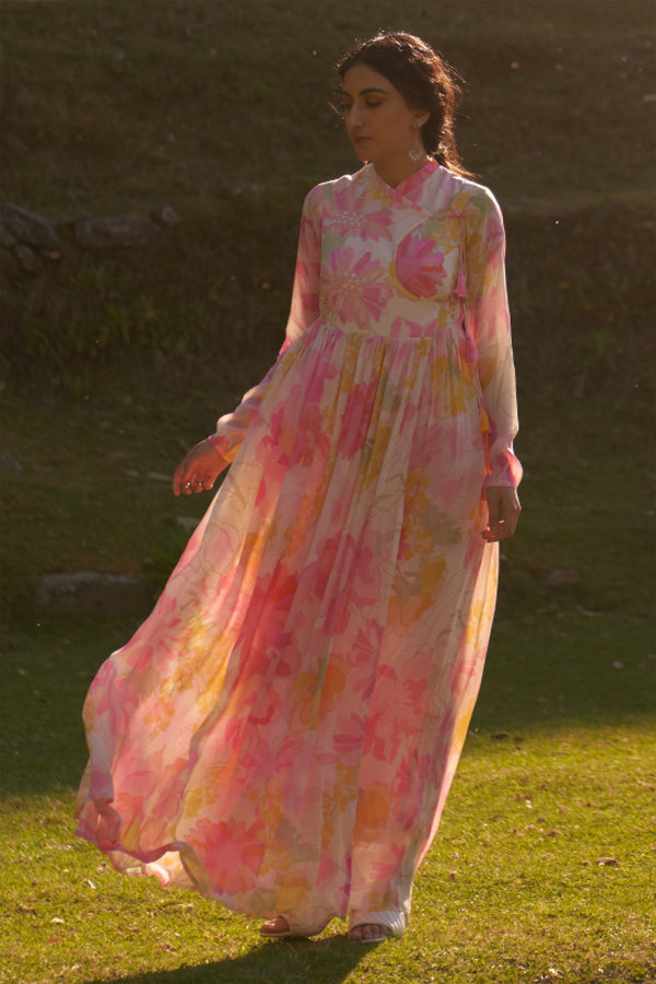 Chamomile Wrap Kaftan