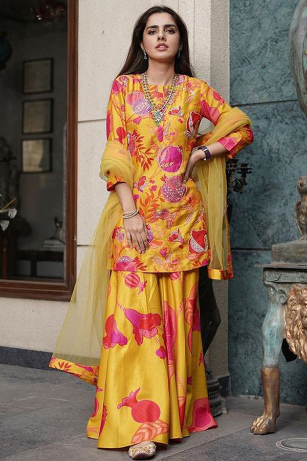 Sharnamli Mehra in Symphony Sharara Set