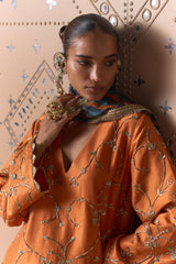 Kesari Jaal Suit Set