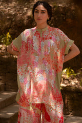 Divya Bopanna in Green Cardinal Co Ord Set