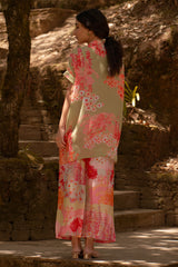 Divya Bopanna in Green Cardinal Co Ord Set