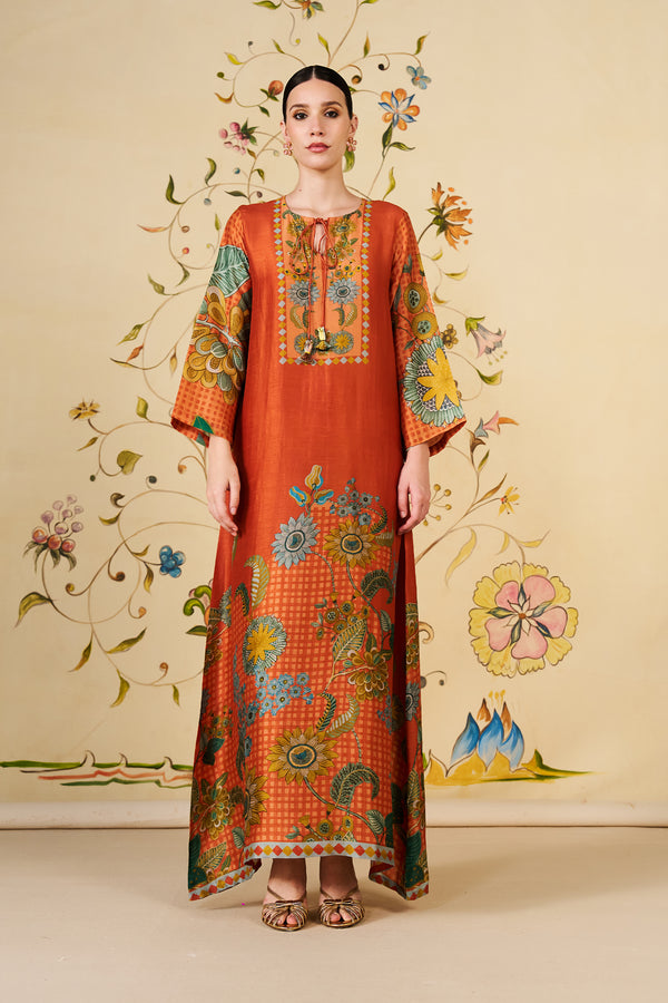 Whispering Vines Kaftan
