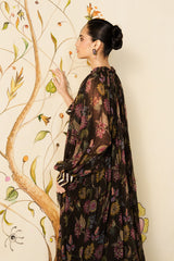 Midnight Flora Kaftan