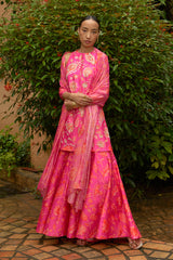 Kompal Matta Kapoor in Dahlia Halter Neck Sharara