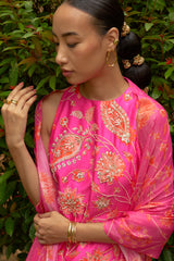 Kompal Matta Kapoor in Dahlia Halter Neck Sharara