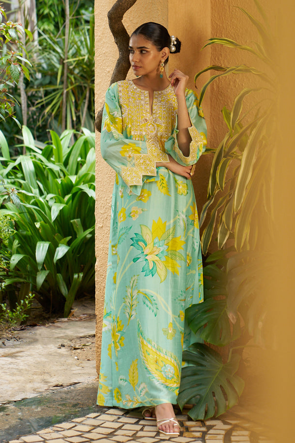Azure Kaftan