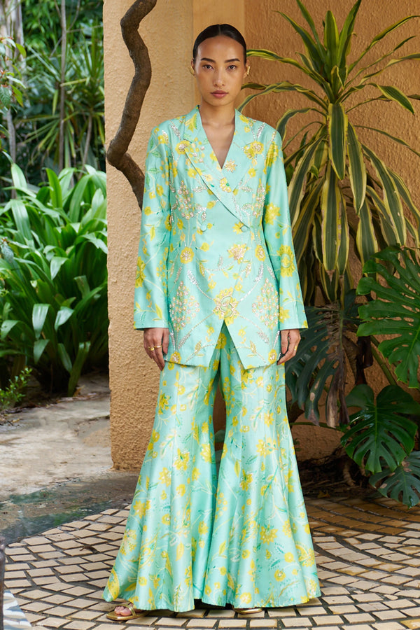 Azure Suit Sharara