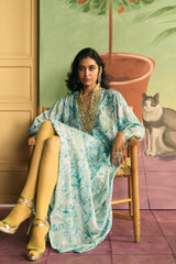 Aqua Reverie Kaftan