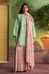 Mint Lilac Bloom Suit Set