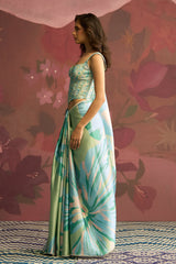 Mint Veil Saree