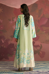 Sage Bloom Kaftan