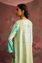 Sage Bloom Kaftan