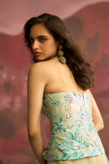 Sage Drape Saree