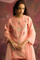 Peach Ember Sharara Set