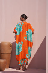 Orange Moroccan Oversized Set