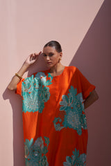 Orange Moroccan Oversized Set