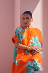 Orange Moroccan Oversized Set