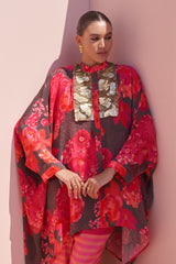 Brown Moroccan Coin Yoke Co-ord Set