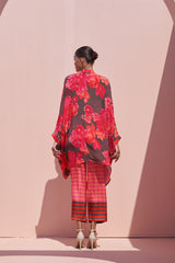 Brown Moroccan Coin Yoke Co-ord Set