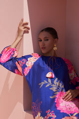 Blue Moroccan Organza Zar Set