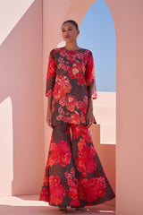 Brown Moroccan Highlight Sharara