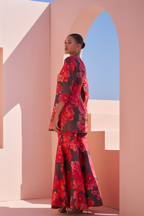 Brown Moroccan Highlight Sharara