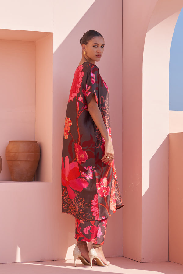 Brown All Over Moroccan Oversized Set