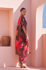 Brown All Over Moroccan Oversized Set