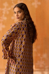 Gul Katha Silk Kurta Set