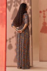 Neel Rang Kaftan