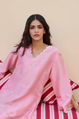 Petal Kurta Set – Elegant Light Pink Kurta by Archana Shah