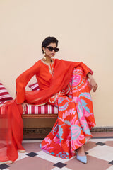 Amrita Thakur in Flash Sharara Set