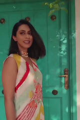 Pavitra Sagar In Our Floral Kurta Set