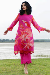 Pink Lily Scallop Set