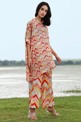 Tropical Chevron Set