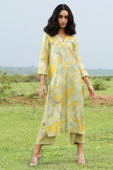 Tropical Yellow Co-ord Set