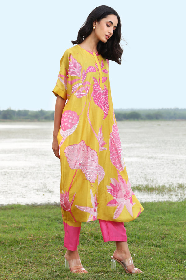 Mustard Oversize Co-ord Set