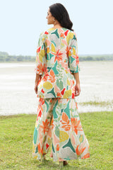 Tropical Sharara Set