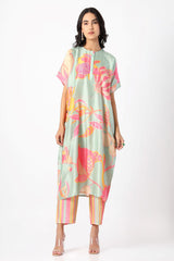 Green Saga Oversized Kurta Set