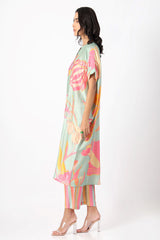 Green Saga Oversized Kurta Set