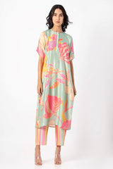 Green Saga Oversized Kurta Set