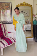 Amrita Thakur In Our Colour Block Breezy Kaftan