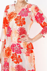 Peony Ivory Kurta Set - Archana Shah