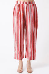 Red & Pink Kurta Set