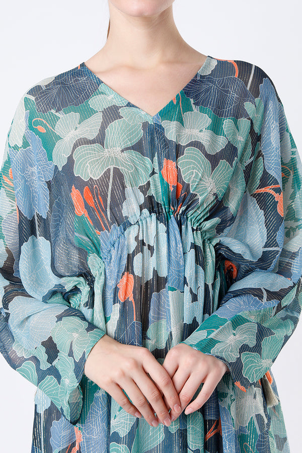 Arctic Blue Printed Top