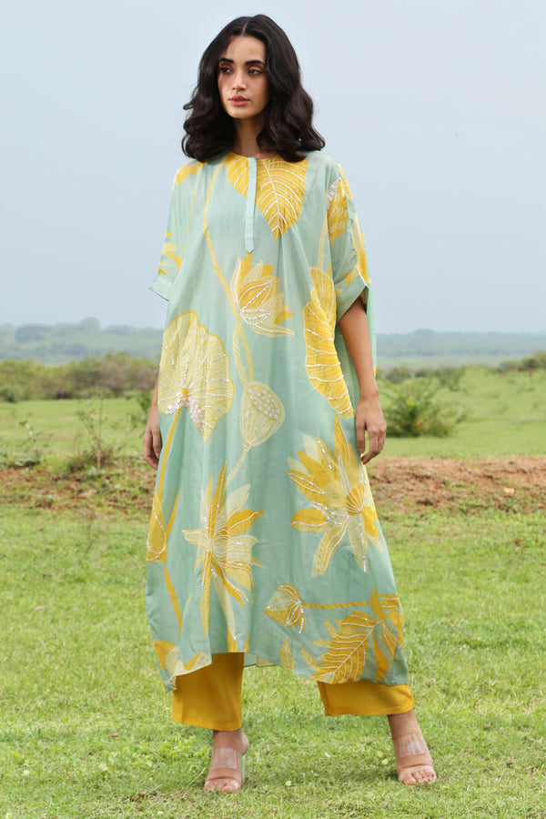 Green Oversize Co-ord Set