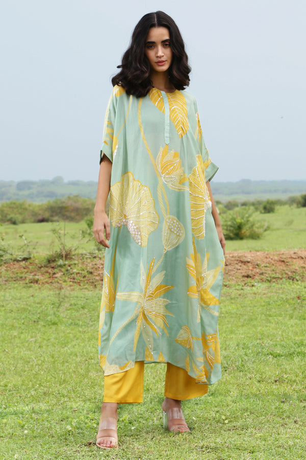 Green Oversize Co-ord Set